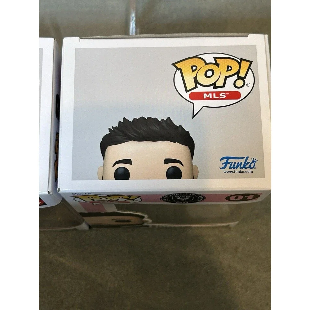 Funko Pop! World Cup Vinyl Figure Lot of 3 Messi #01 Pulisic #69 Clutch #84